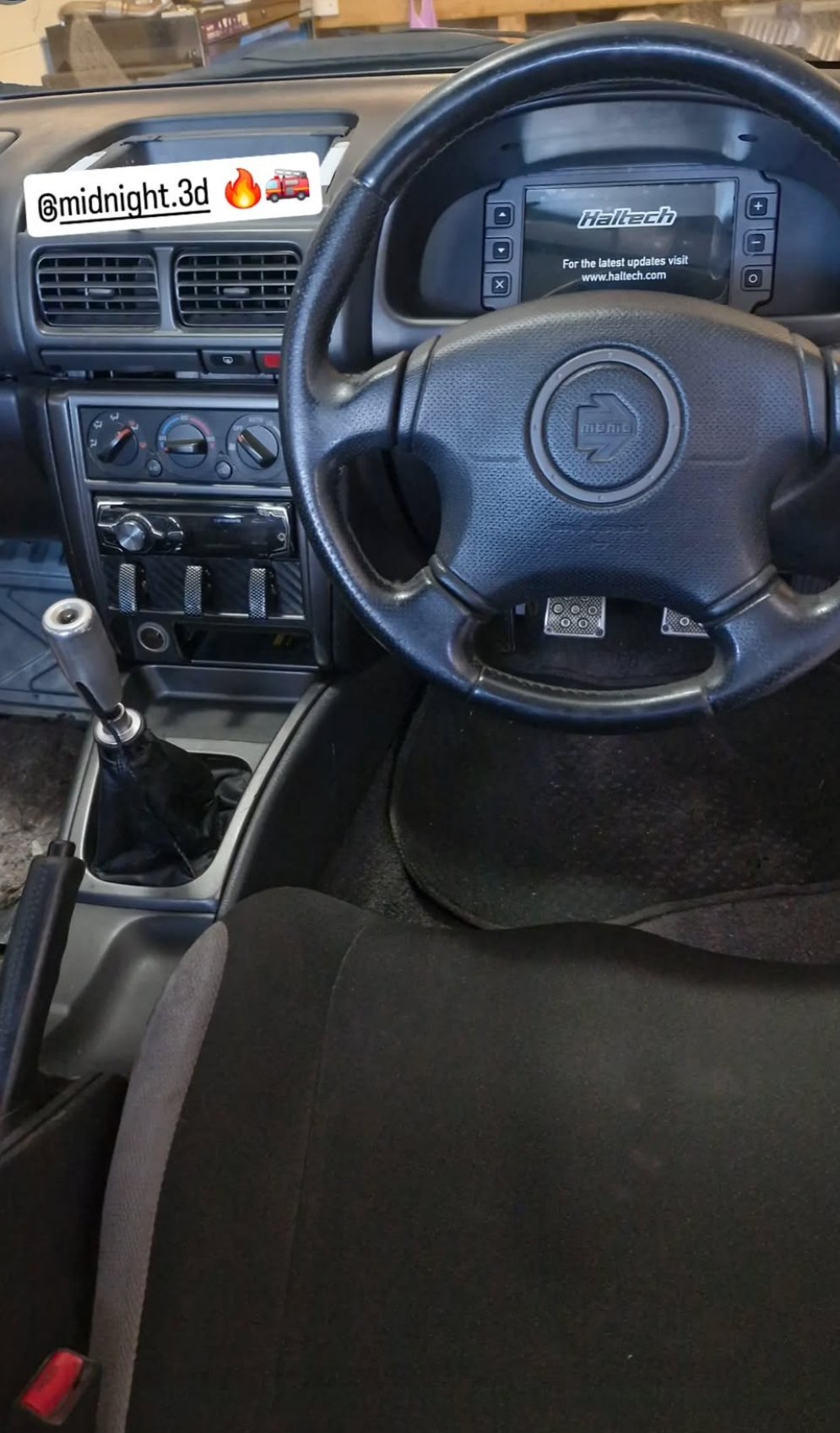 Subaru WRX STI GC8 FL / SF8 (98-00) Digital Dash Cluster Insert